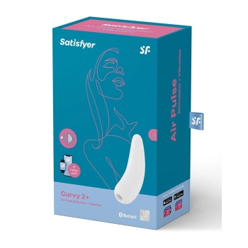 Wibrator dla par satisfyer curvy 2+ z aplikacją